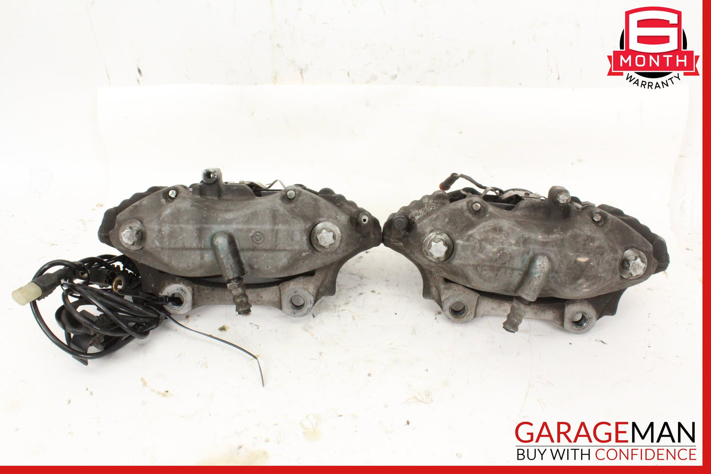 07-13 Mercedes-Benz S400 W221 Front Left and Right Side Brake Caliper Set
