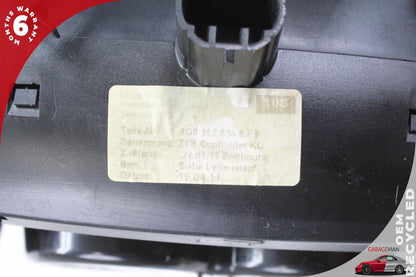 2012-2018 Audi A7 A6 Front Center Console Dual Cup Holder 4G0862534 OEM