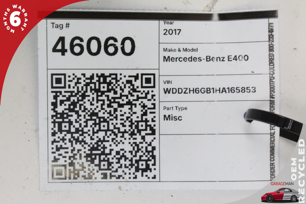 2017-2019 Mercedes-Benz E400 W213 Rear Right Seat Belt Retractor 2138602685 OEM