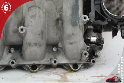 2007-2012 Mercedes W221 S550 Engine Intake Manifold w/ Mass Air Flow Sensor OEM