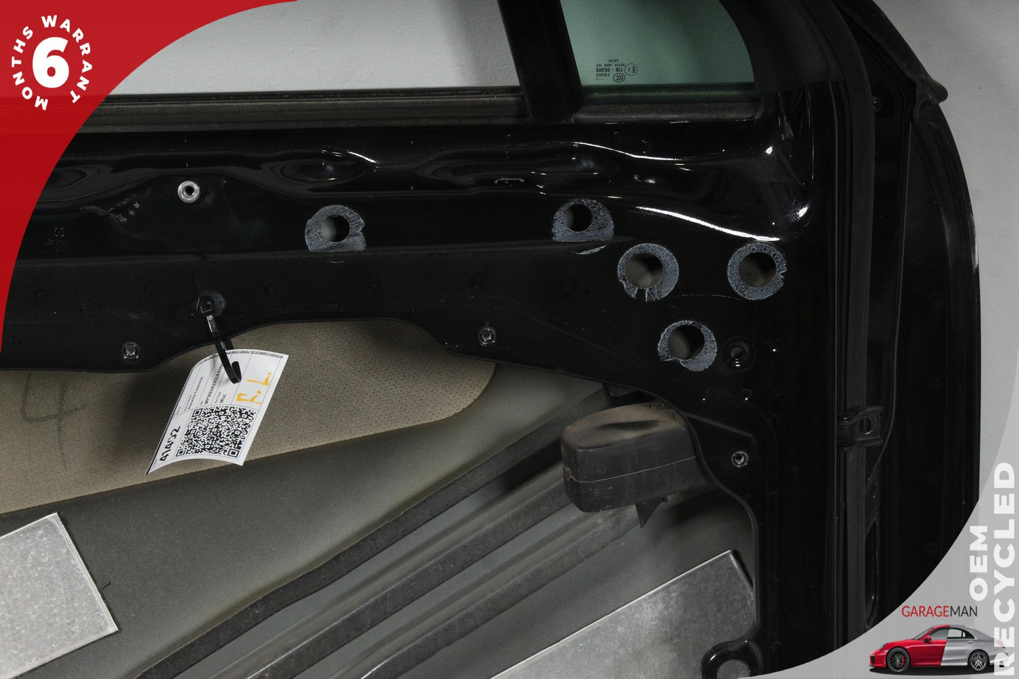2011-2018 Porsche Cayenne 958 Front Left Side Door Shell Black 95853101100 OEM