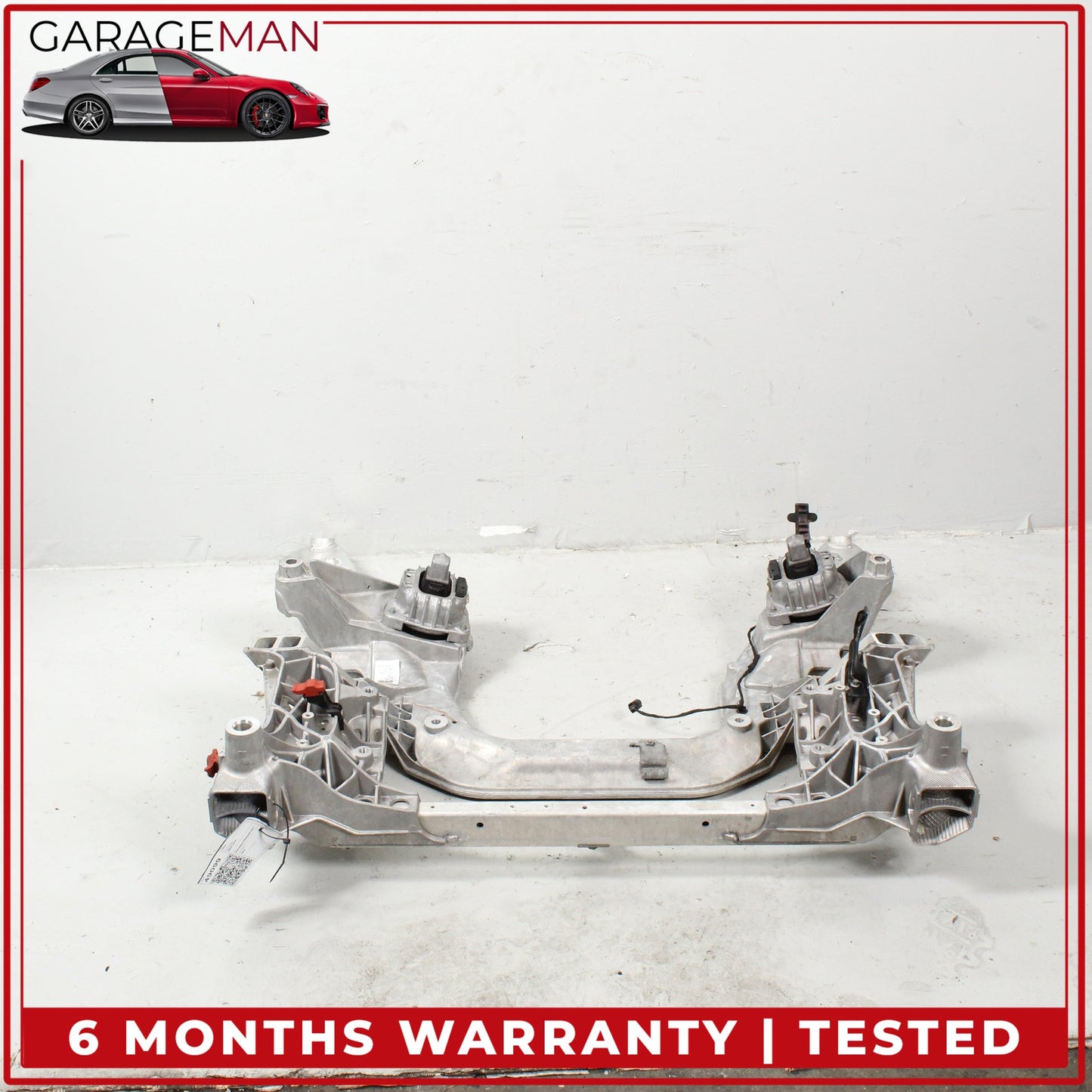 2012-2018 BMW 650i F06 AWD Front Subframe Crossmember Cradle 6797647 OEM