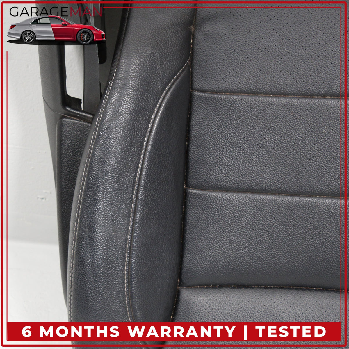 2012-2015 Mercedes W166 ML350 Front Right Lower Bottom Seat Cushion Black OEM