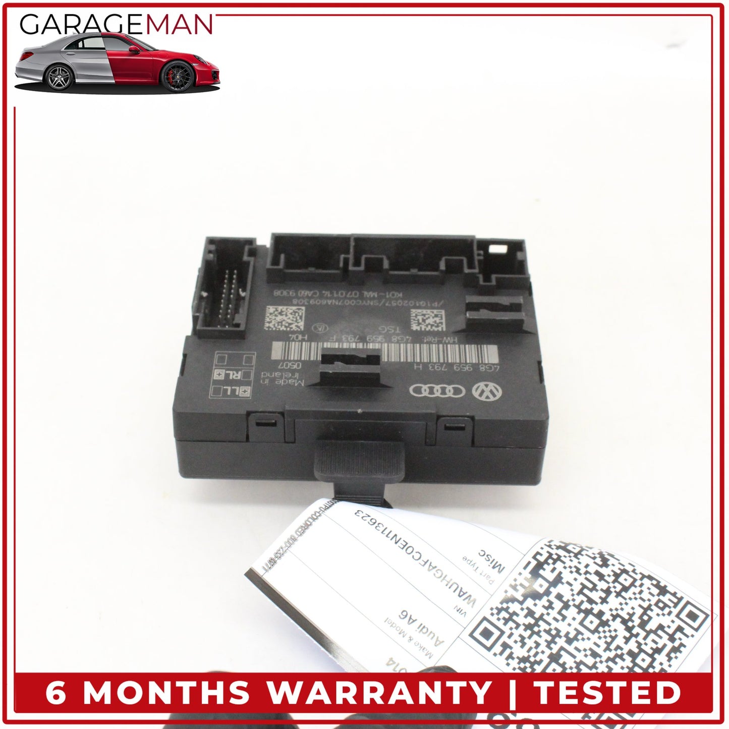 2012-2018 Audi A6 A7 Front Left Side Door Control Module Unit 4G8959793H OEM