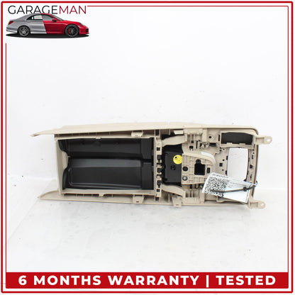 2014-2017 Mercedes C207 E400 Coupe Front Center Armrest Lid Cover Beige OEM