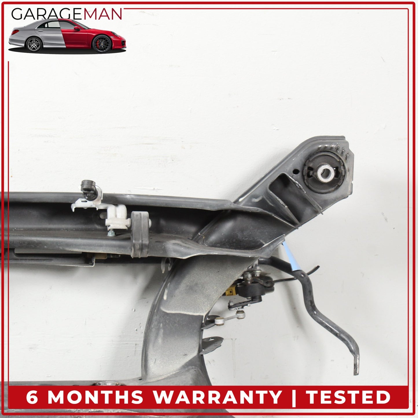 2008-2015 Mercedes W204 C250 Rear Subframe Crossmember w/ Anti Roll Sway Bar OEM
