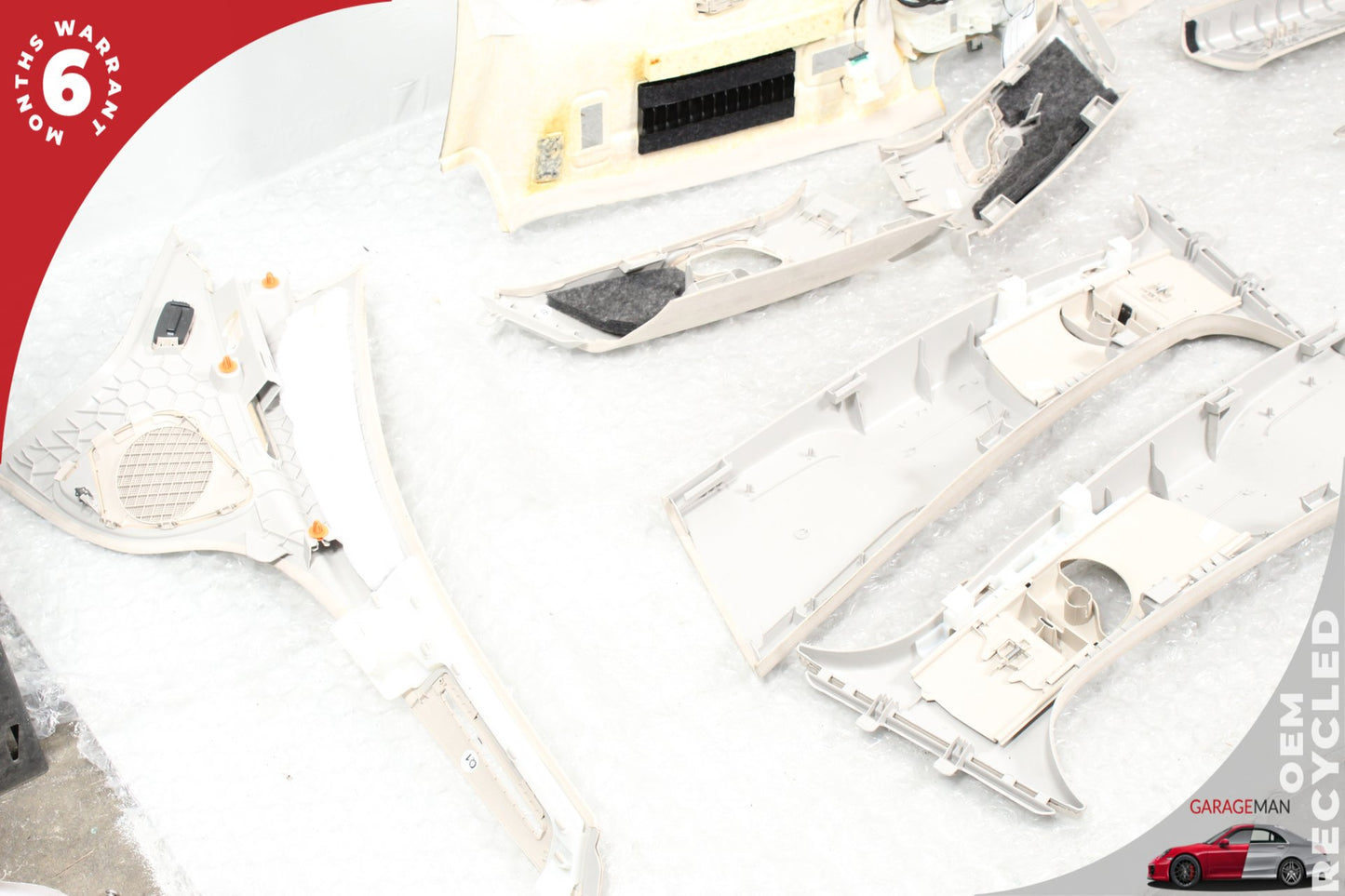 2017-2019 Mercedes W213 E400 Roof Headliner w/ Trim Set Alcantara Suede OEM