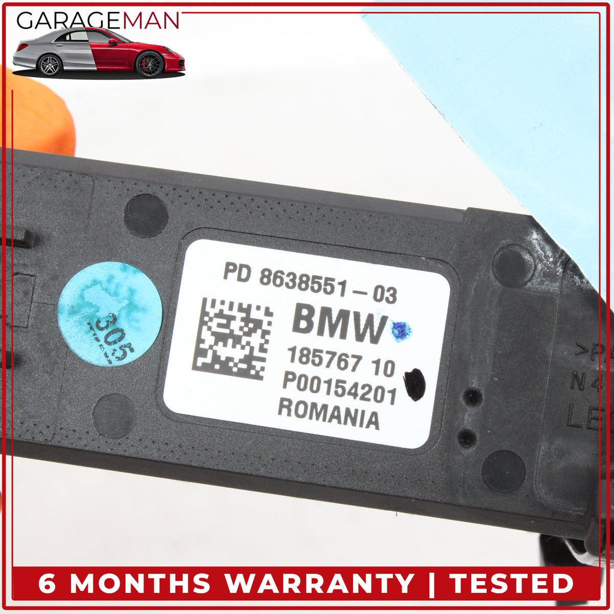 2017-2020 BMW 430i Gran Coupe Integrated Power Supply Control Module 8638551 OEM