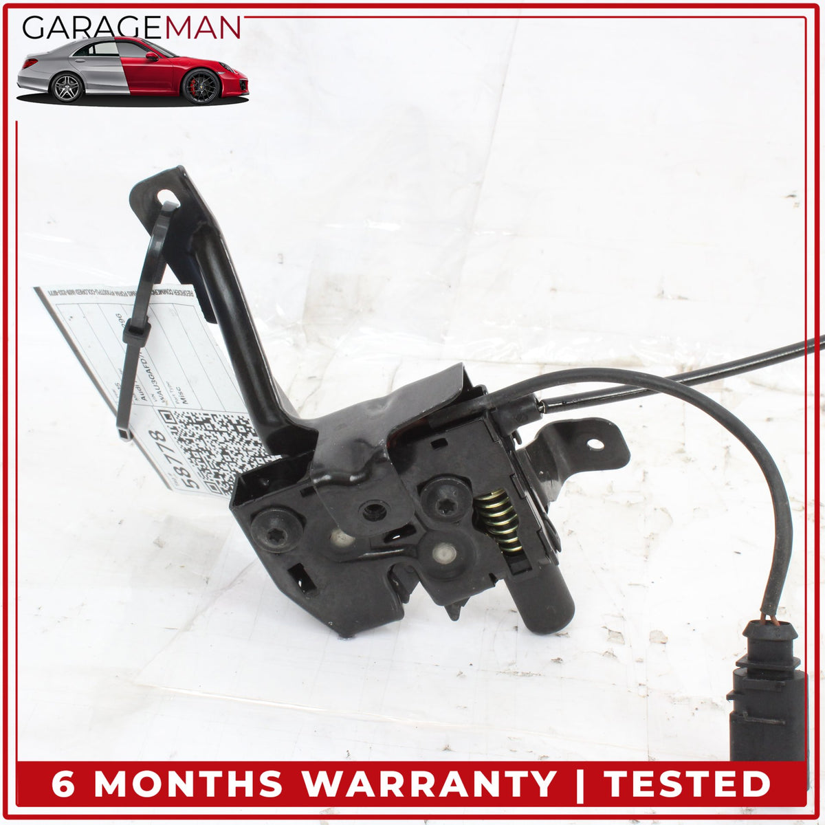 2011-2018 Audi A8 Front Left and Right Side Hood Bonnet Lock Latch Actuator OEM