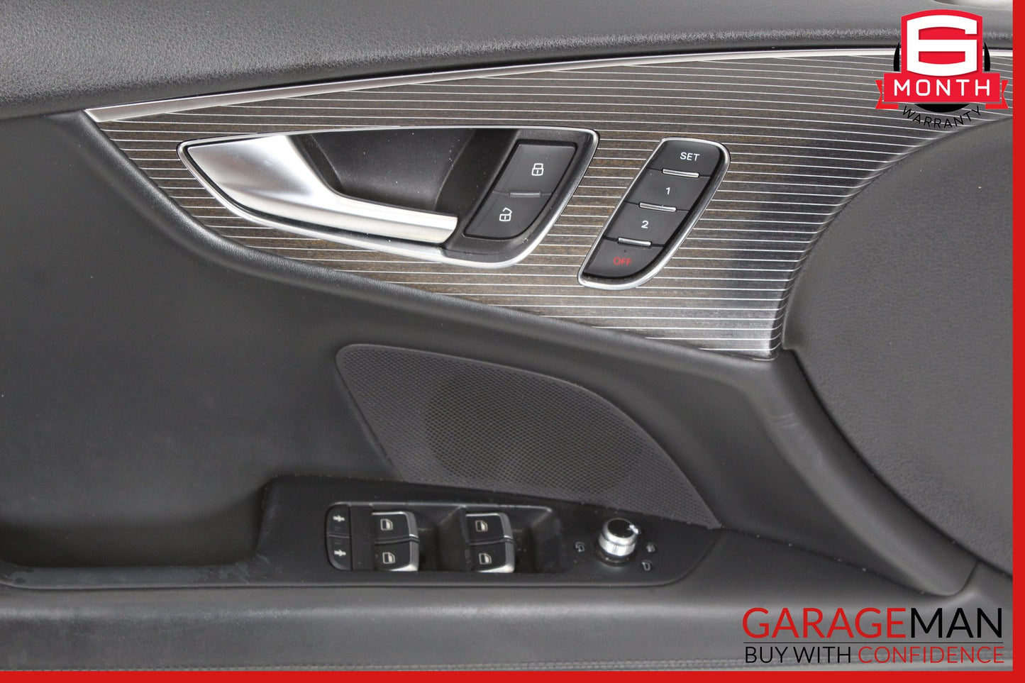 2012-2018 Audi S7 Front Left Driver Side Door Trim Panel 4G8837019A OEM