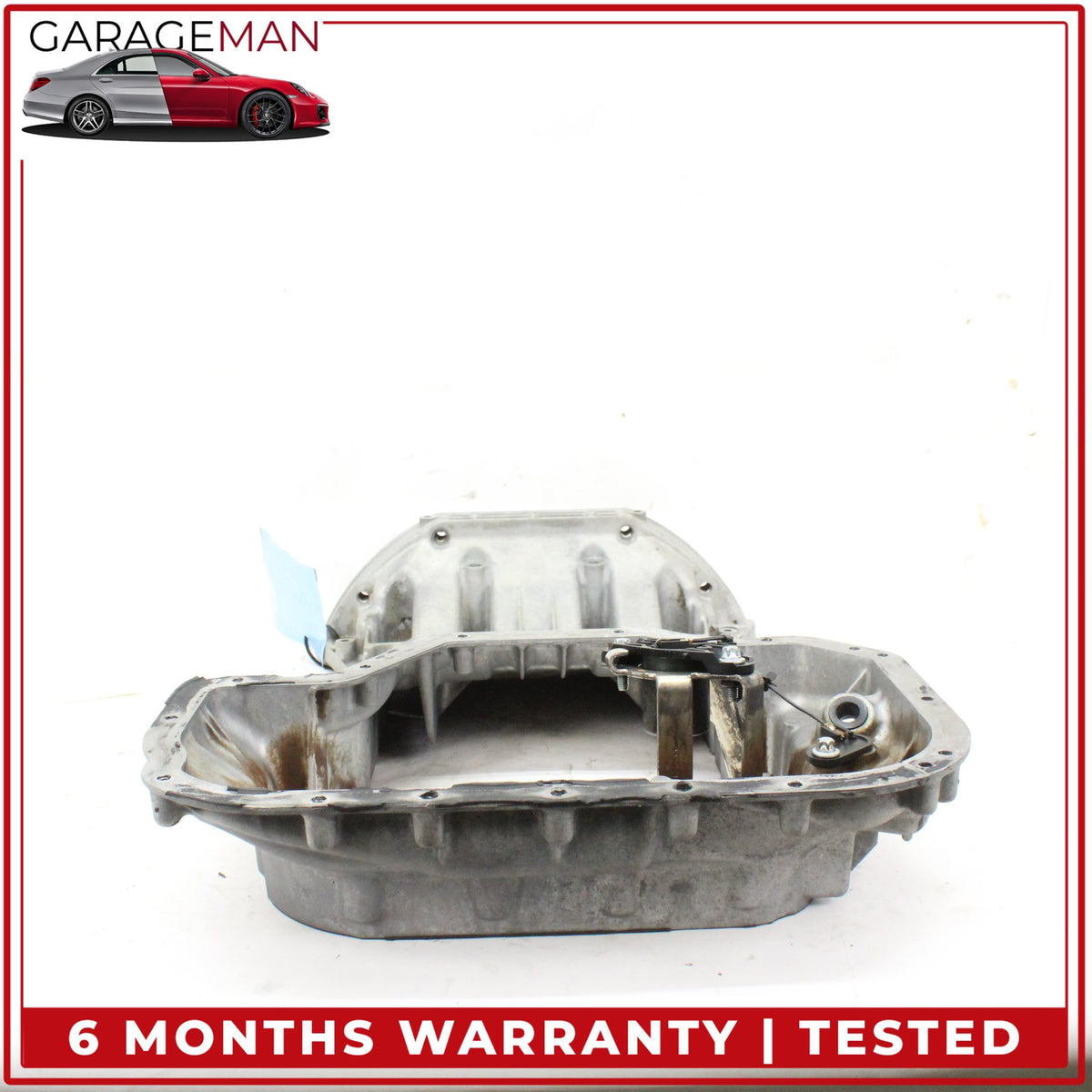 2006-2013 Mercedes W164 ML350 Engine Upper Oil Sump Baffle Pan 2720141602 OEM