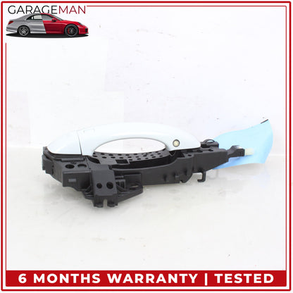 2011-2018 Audi A8 S8 Front Right Exterior Door Handle Glacier White Metallic OEM