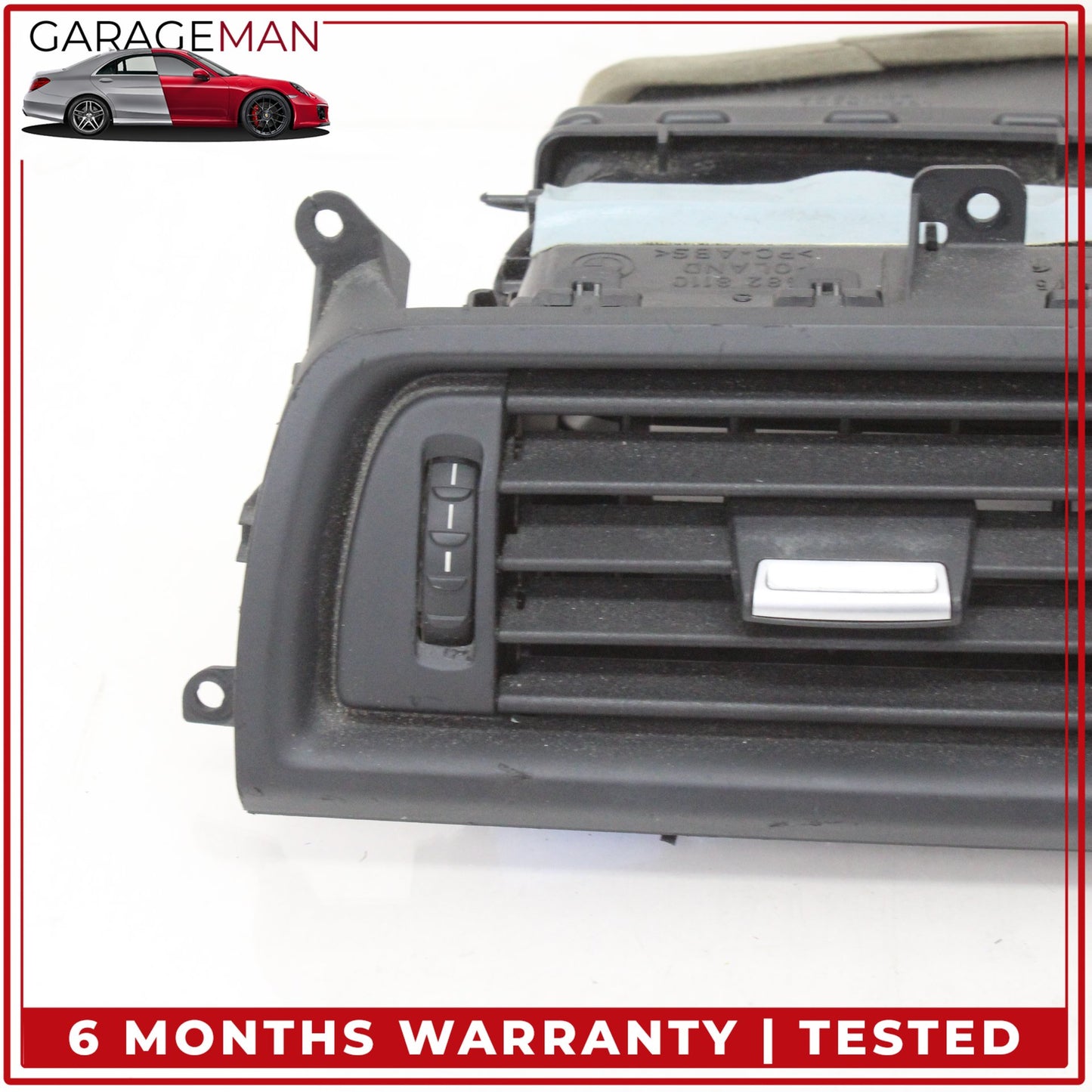 2011-2016 BMW 550i Center Dash AC Air Vent w/ Hazard Light Control Switch OEM