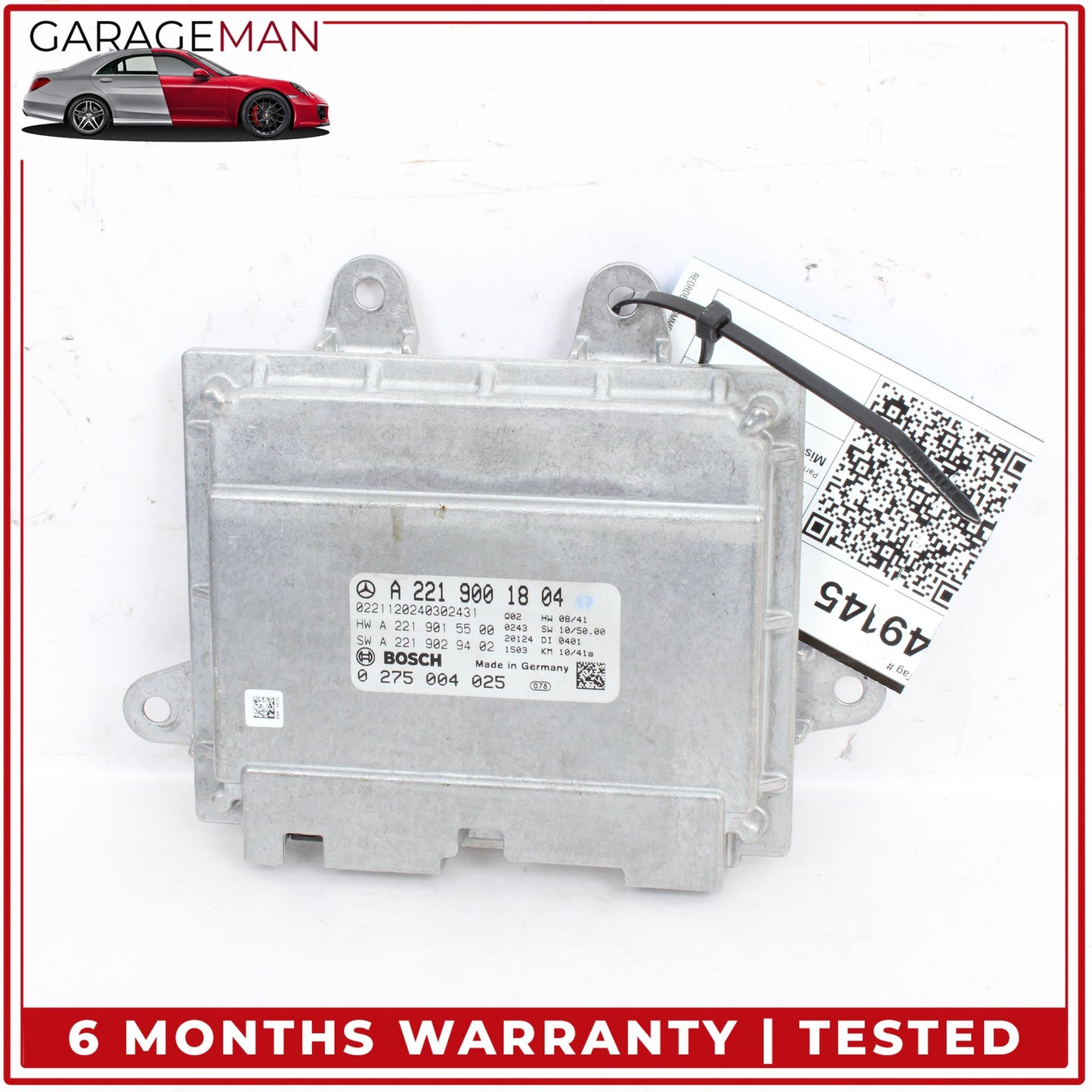 2010-2014 Mercedes W216 CL550 Night Vision Camera Control Module 2219001804 OEM