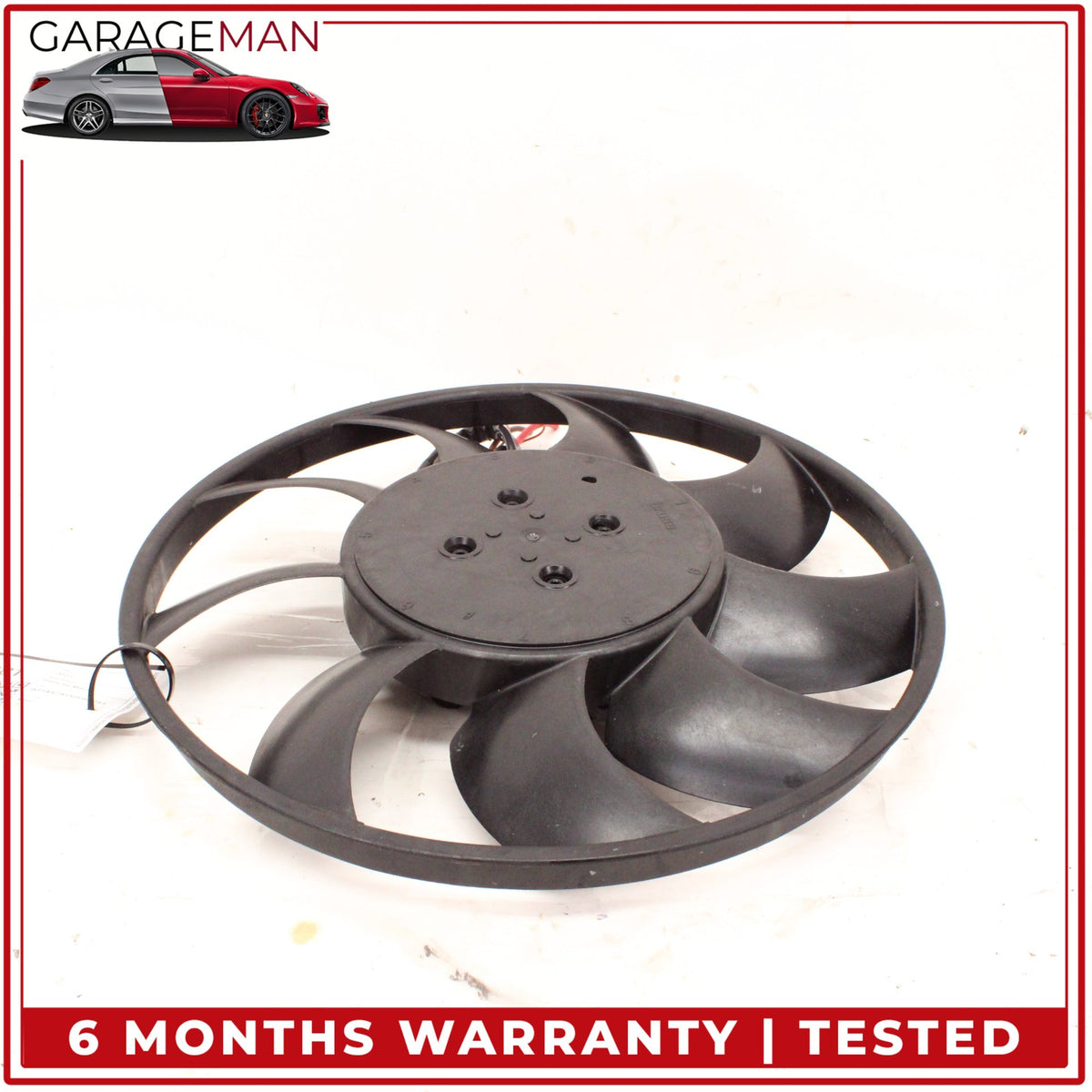 2015-2025 Porsche Macan 95B Radiator Cooling Fan Blade w/ Motor 95B959455G OEM