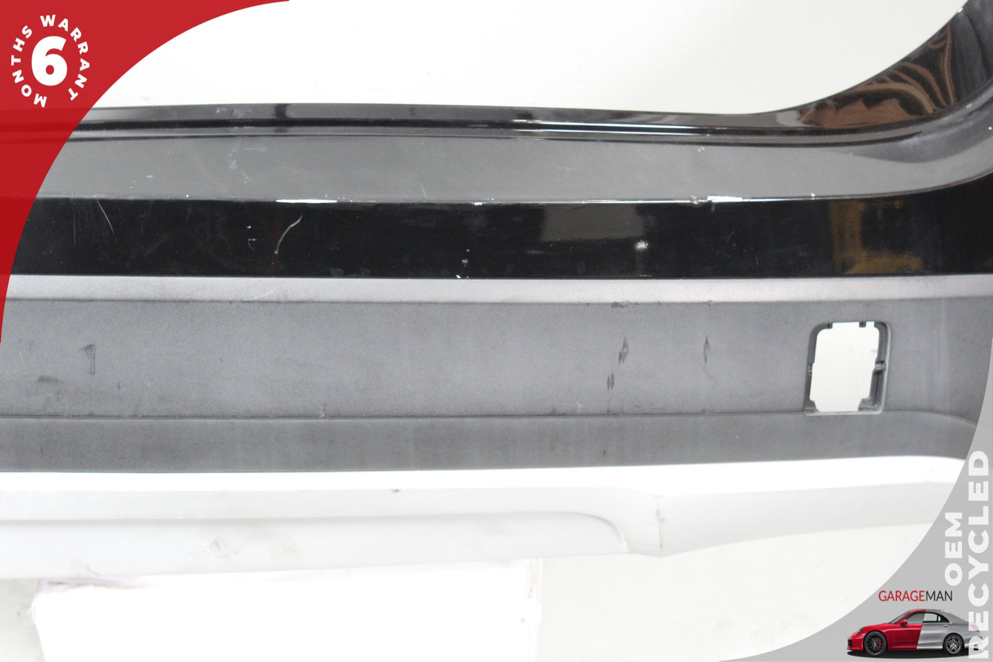 2013-2015 BMW X1 SUV Rear Bumper Cover 51127345036 SCHWARZ II OEM