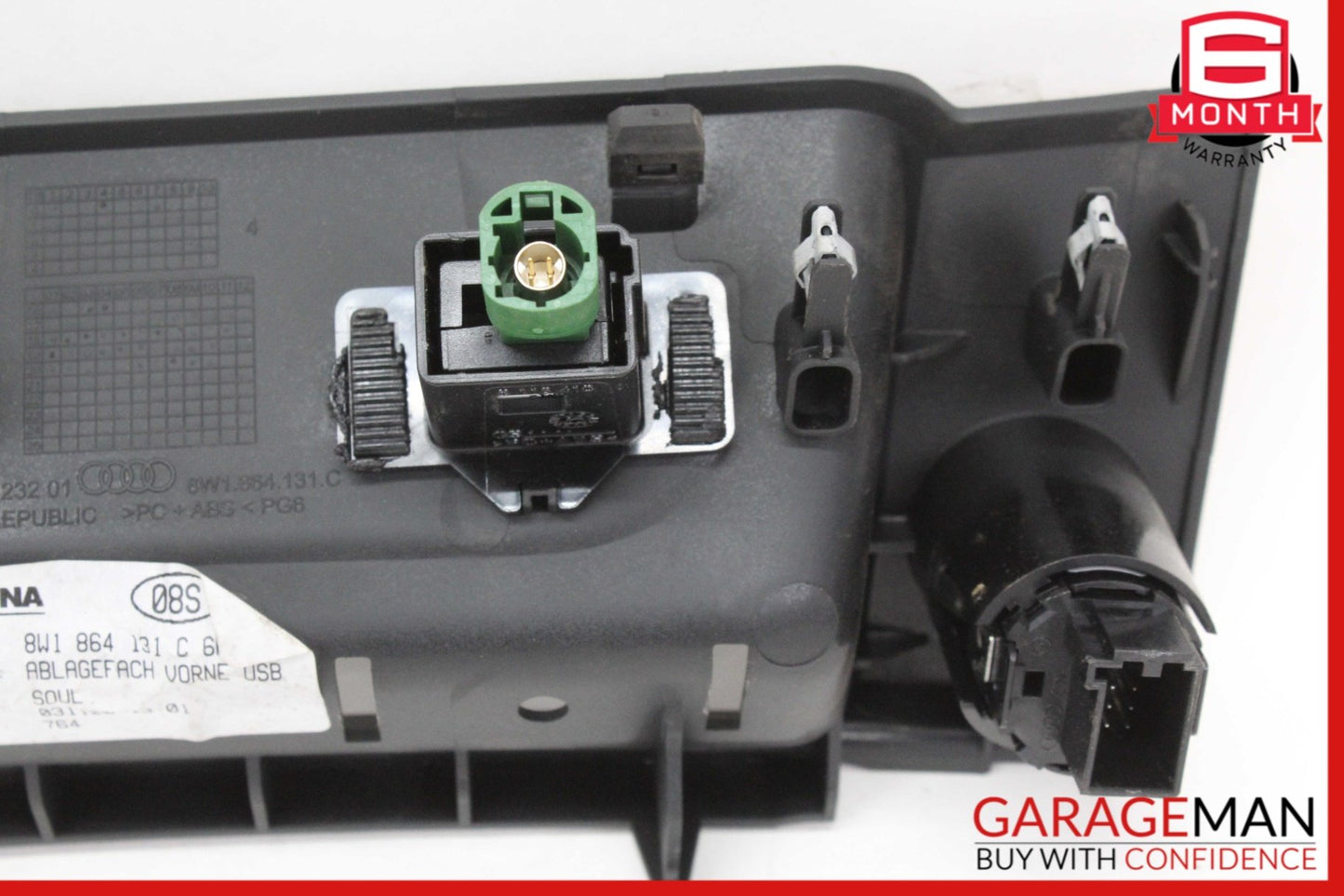 2017-2024 Audi A4 B9 Sedan Front Center Tray Power Outlet Engine Start Switch