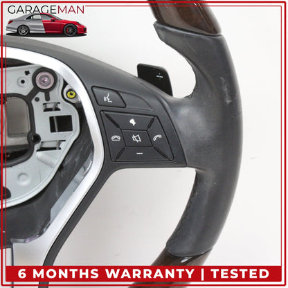 2013-2015 Mercedes W218 CLS550 E350 E63 AMG Steering Wheel 2184604418 OEM
