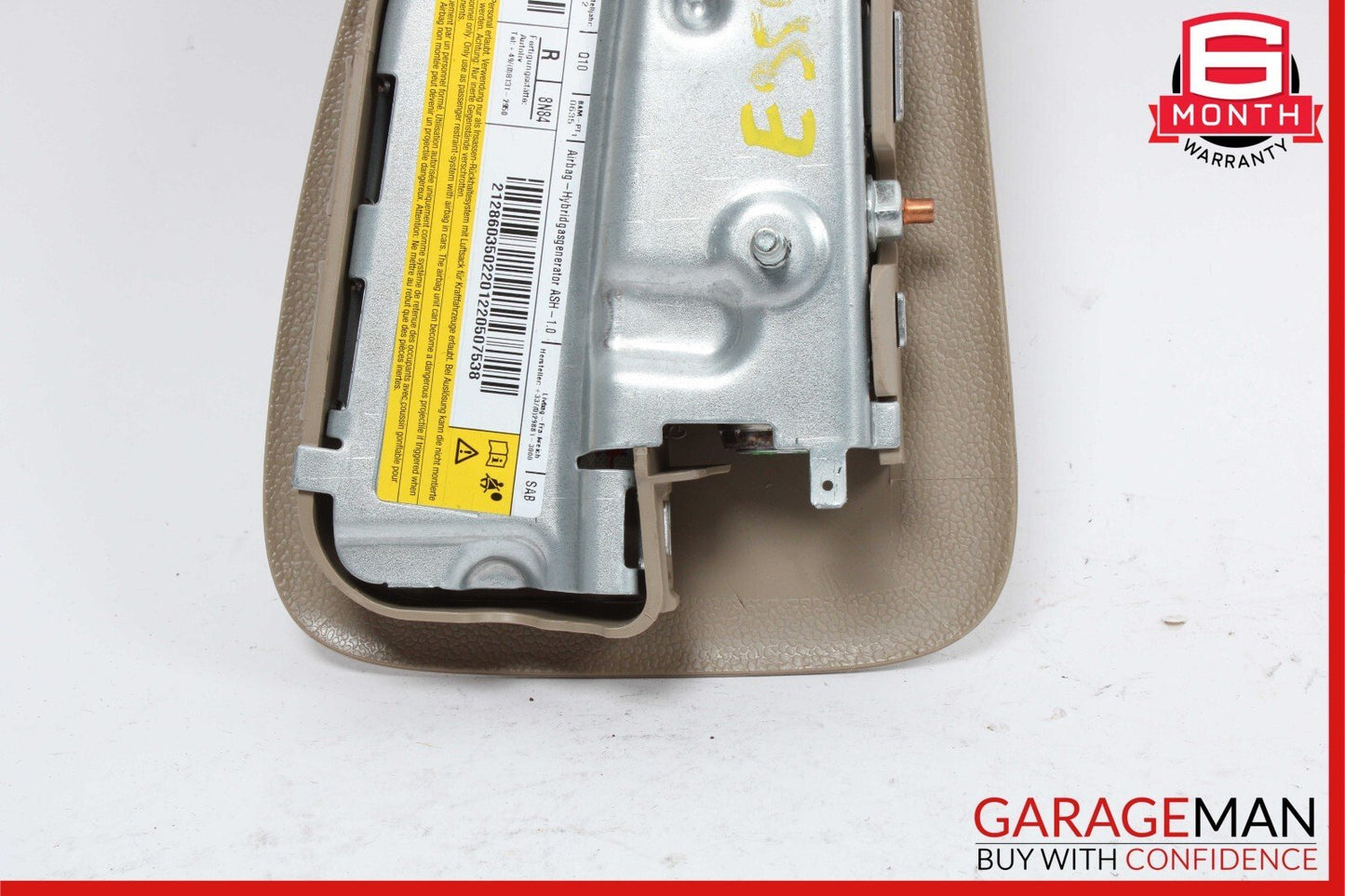 10-18 Mercedes W212 E350 E550 E500 Front Right Seat Side Airbag Air Bag Beige