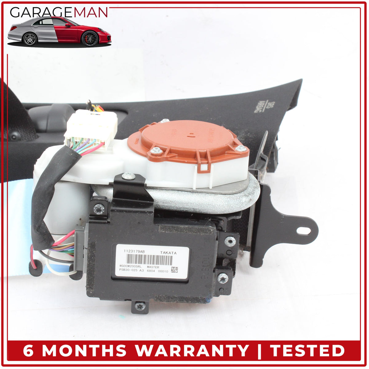 2014-2024 Infiniti Q50 Front Left Side Seat Belt Retractor w/ Cover Assembly OEM