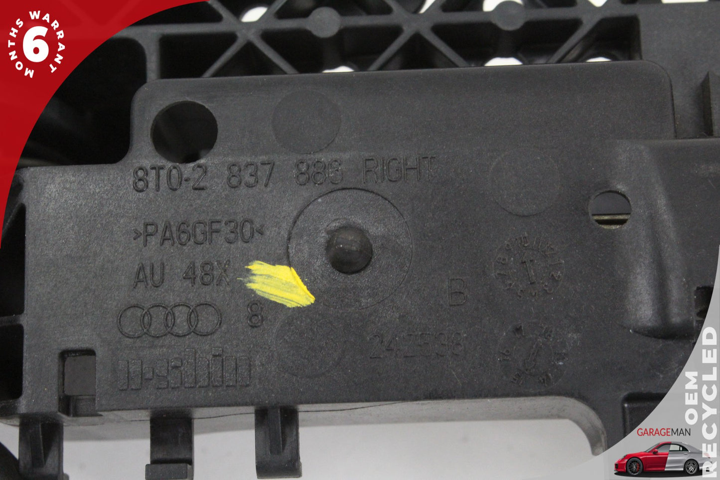 2008-2018 Audi SQ5 Q3 Q5 S5 Right Side Exterior Door Handle 8T02837886 OEM