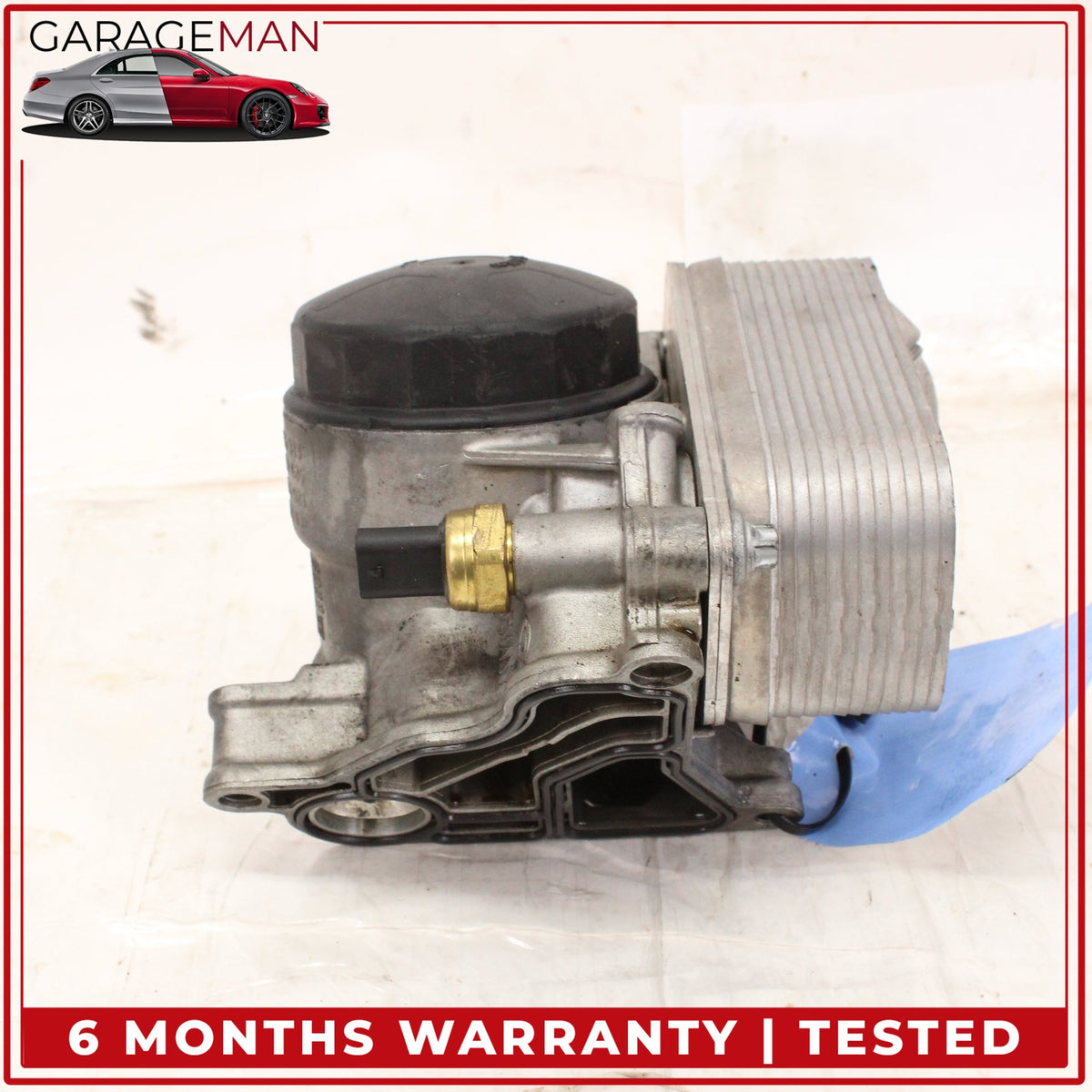 2012-2019 BMW 640i X3 X5 535i Oil Cooler Filter Housing 7570085 OEM