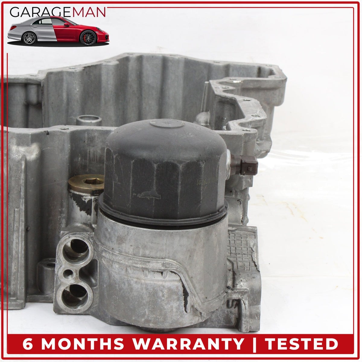 2009-2019 BMW 650i 550i X5 X6 750i 4.4L V8 N63 Engine Upper Oil Pan 7605524 OEM