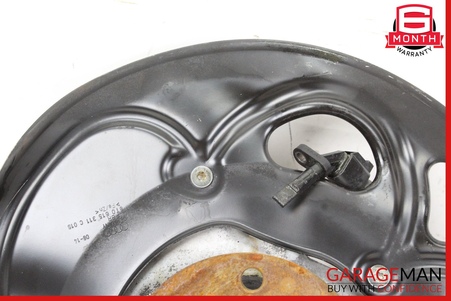 09-16 Audi RS5 8T 4.2 AWD Front Left Spindle Knuckle Wheel Hub 4G0407241D