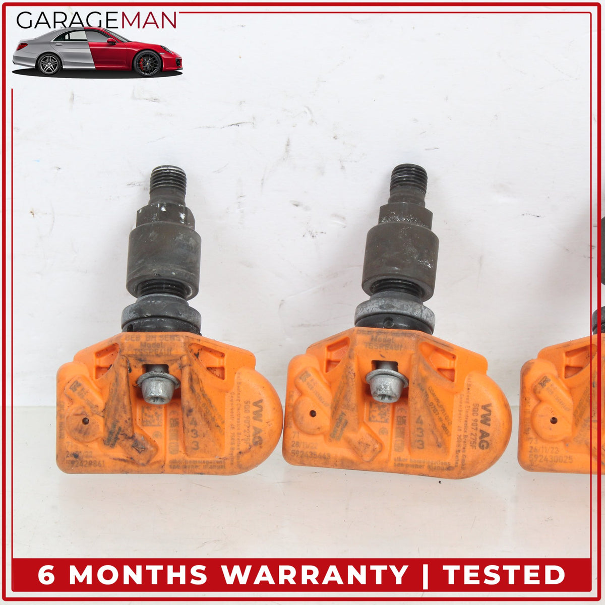 2015-2024 Porsche Macan 95B TPMS Tire Pressure Sensors Set of 4 5Q0907275F OEM