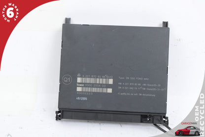 2007-2009 Mercedes W221 S550 S400 Individual Rear Seats Control Module Unit OEM
