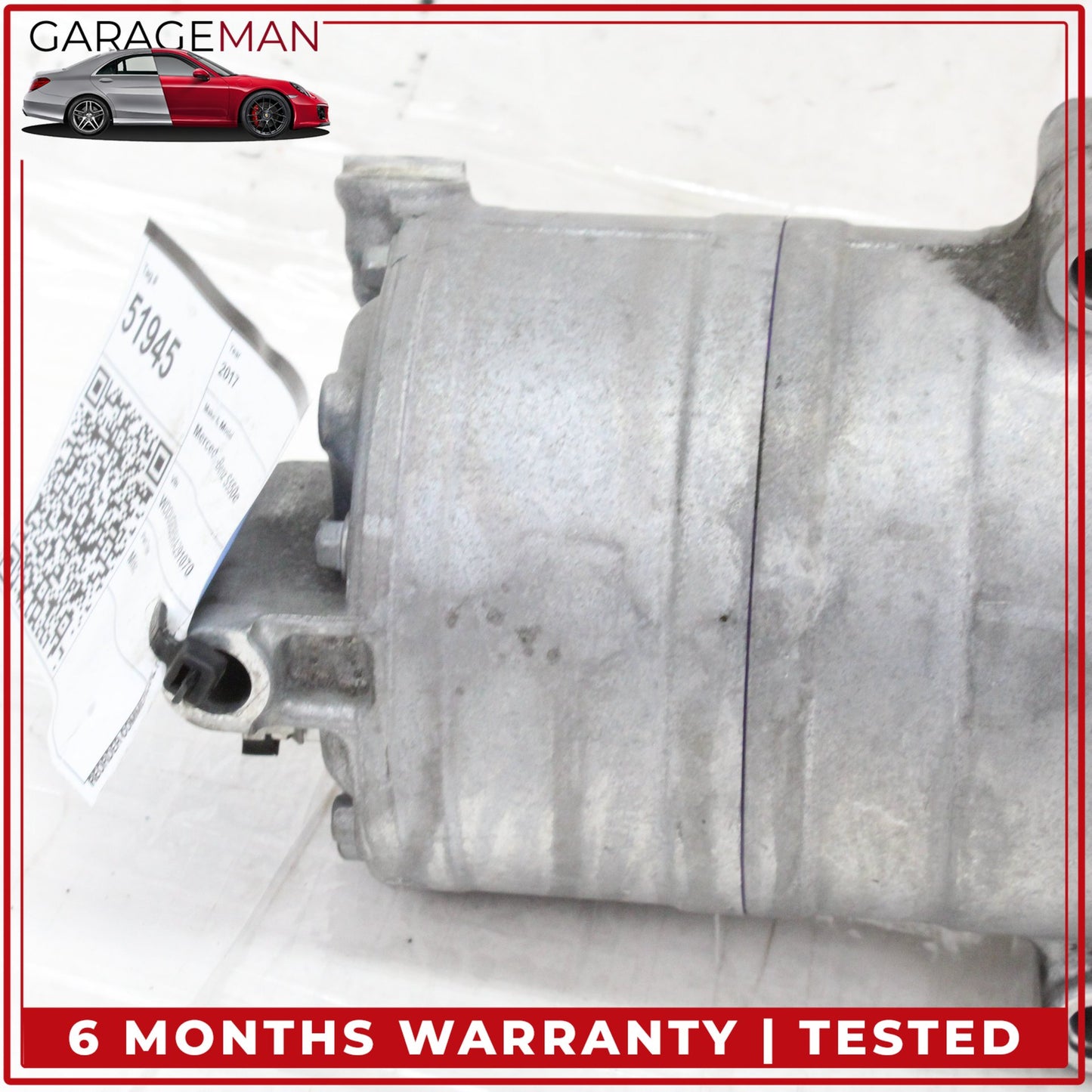 2015-2020 Mercedes W222 S550e GLC350e A/C Air Conditioning Compressor Sanden OEM