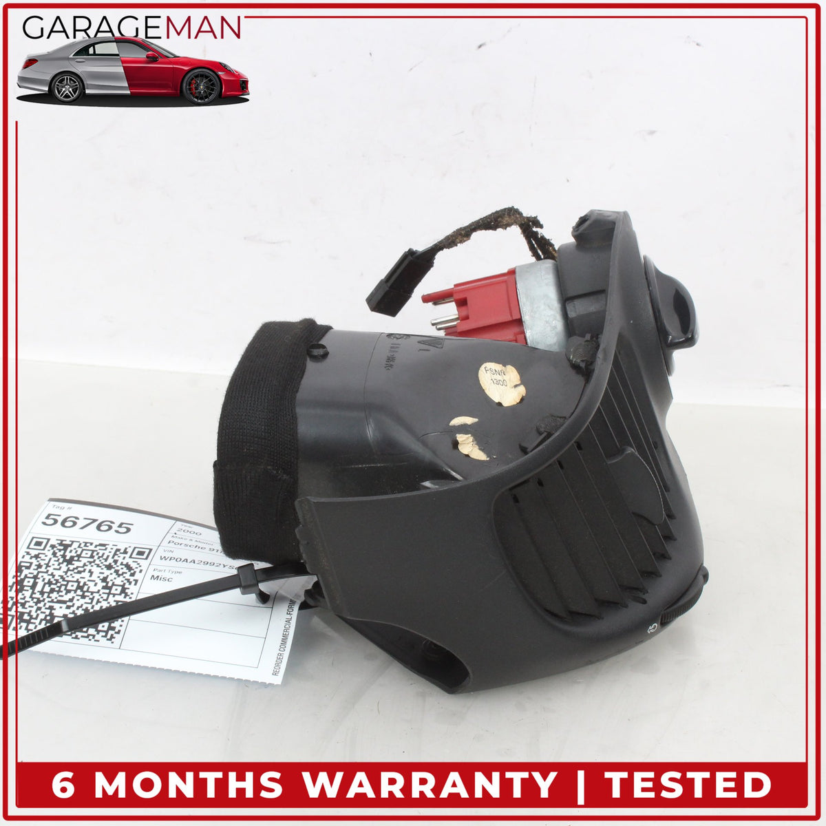 1997-2005 Porsche 911 Carrera Headlight Switch Control w/ AC A/C Air Vent OEM