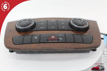 2010-2013 Mercedes-Benz R350 W251 Center Dash AC Heater Temperature Switch Panel