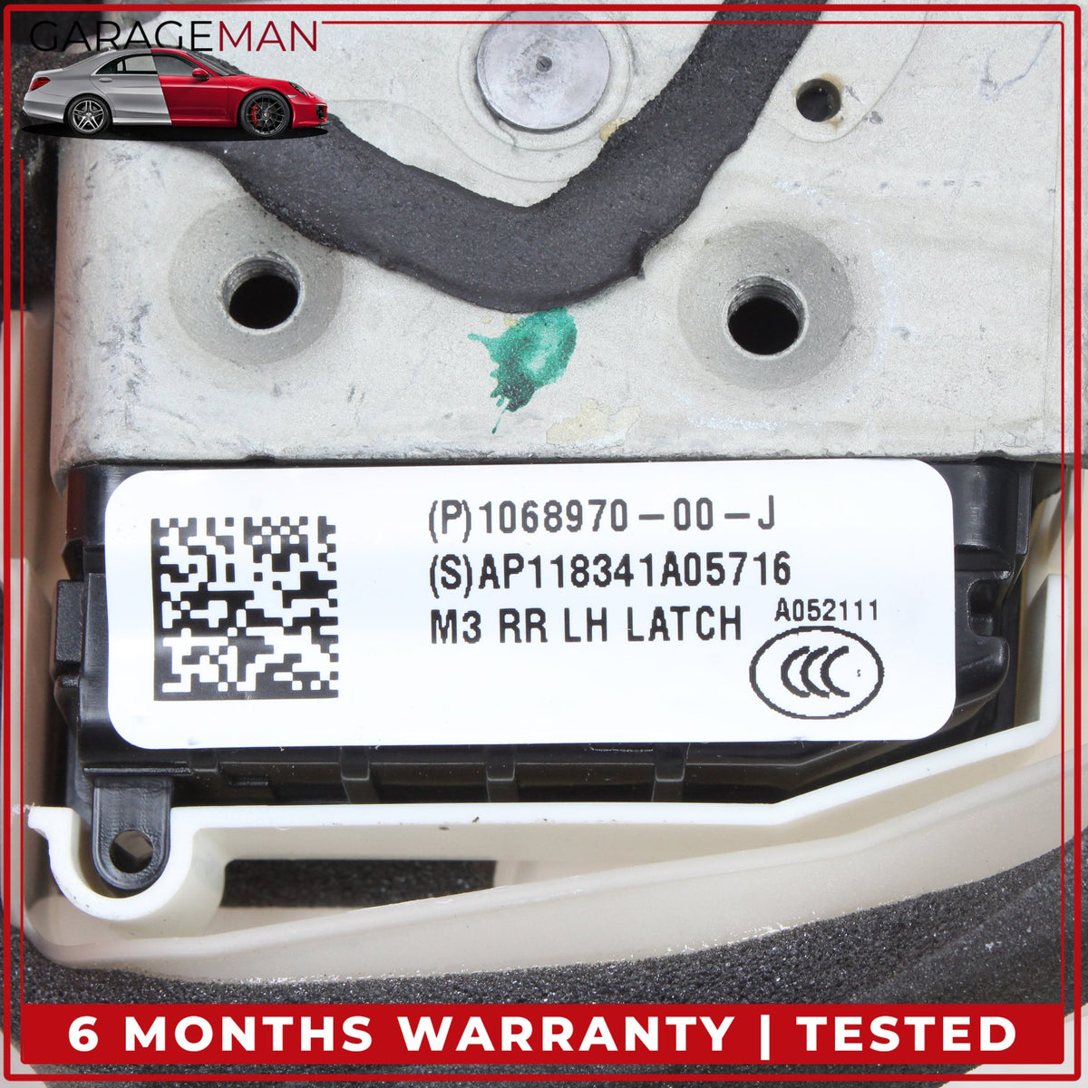 2017-2023 Tesla Model 3 Rear Left Side Door Lock Latch Actuator 106897000J OEM