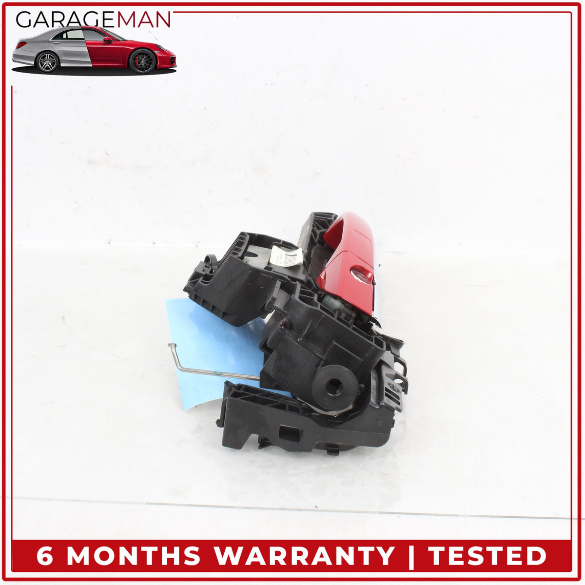 2010-2017 Mercedes C207 E400 Coupe Front Left Side Exterior Door Handle Red OEM