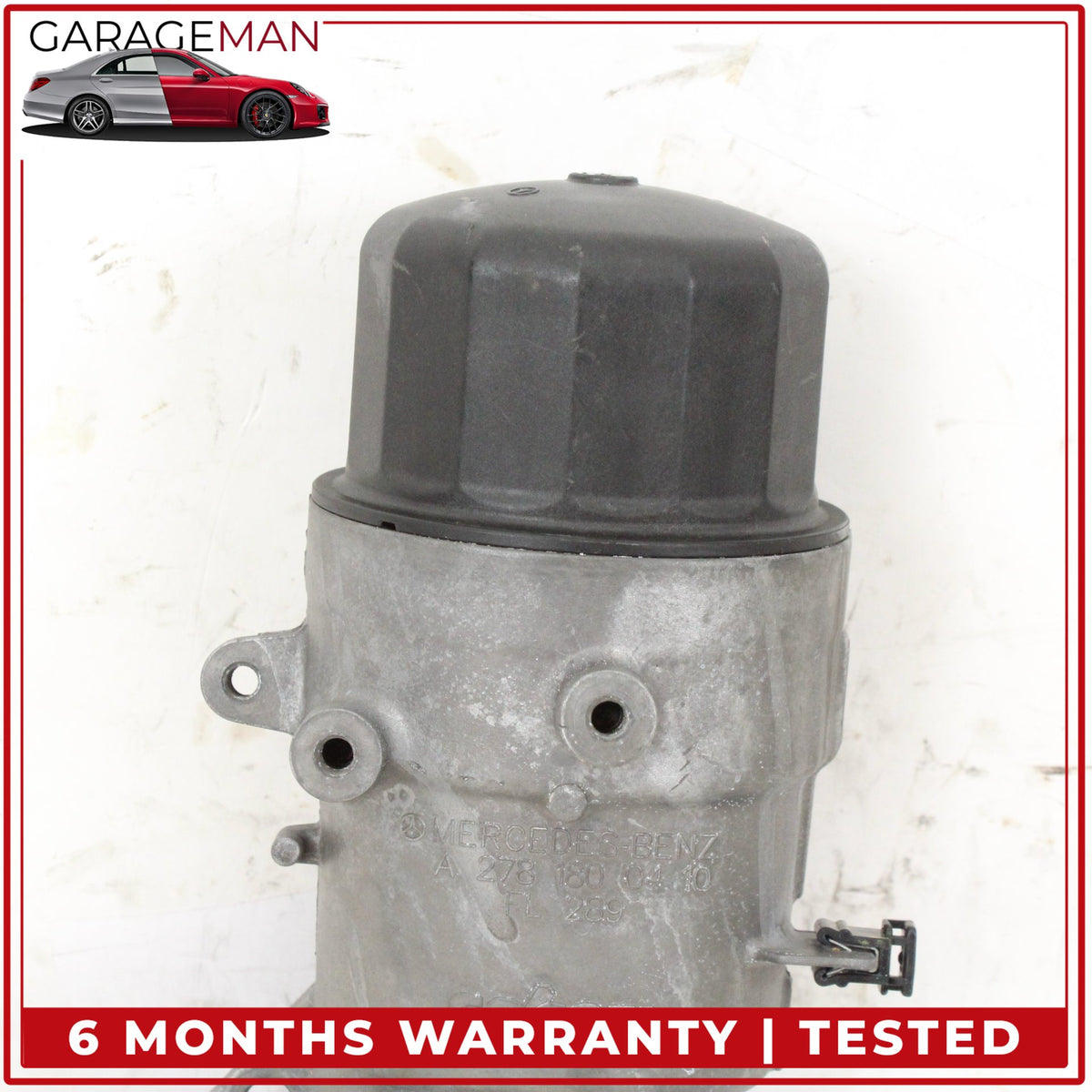 2011-2020 Mercedes W216 CL550 CLS550 Engine Oil Filter Housing 2781800410 OEM