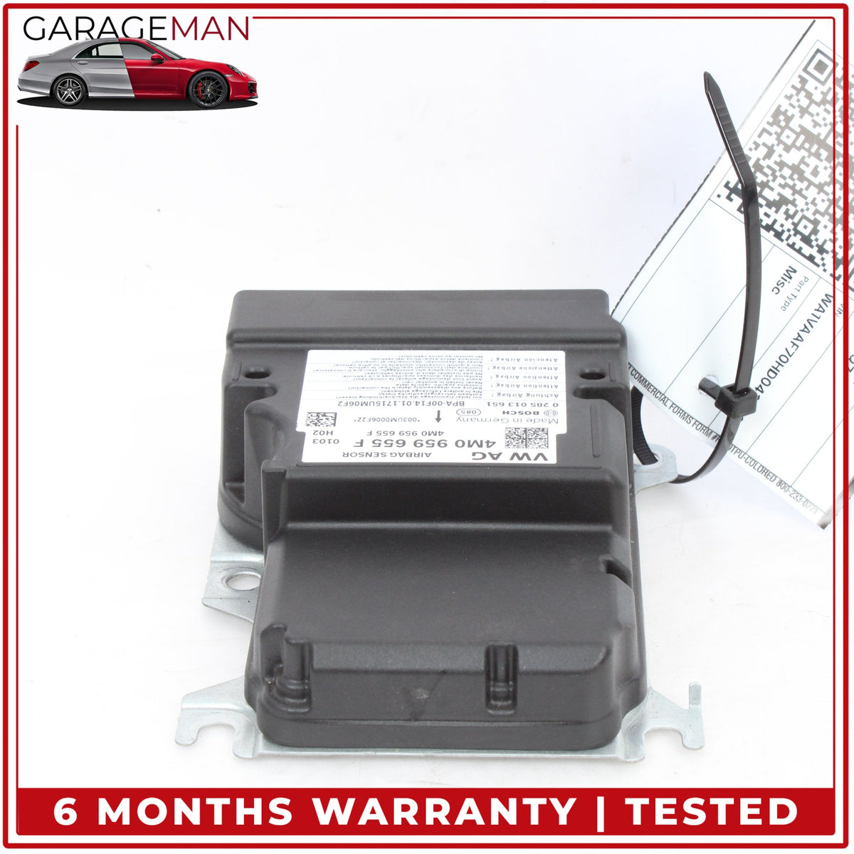 2017-2019 Audi Q7 SUV Air Bag Airbag SRS Sensor Module Bosch 4M0959655F OEM