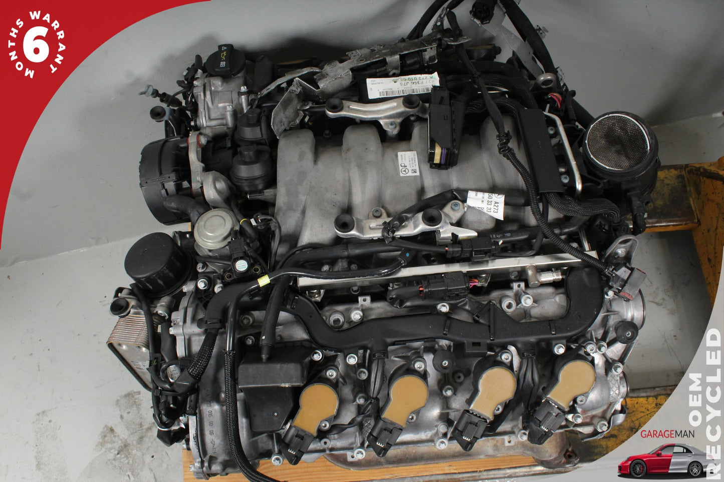 2010-2012 Mercedes X164 GL550 5.5L V8 M273.963 Complete Engine Motor OEM