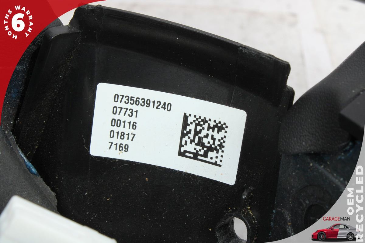 2014-2017 Fiat 500L Front Left Driver Side Leather Steering Wheel Black OEM