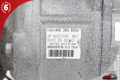 2013-2018 Audi A8 S8 4.0L Engine AC A/C Air Conditioning Compressor 4H0260805H