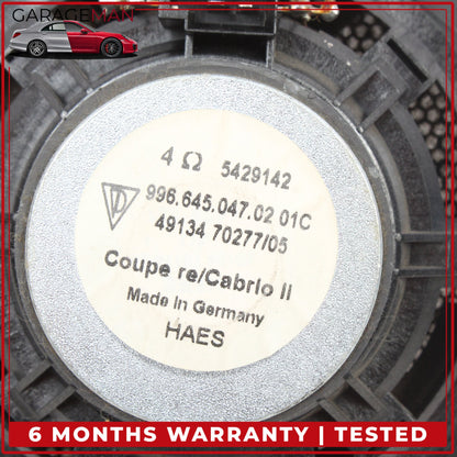 1999-2005 Porsche 911 Carrera Rear Left and Right Side Audio Speaker Set OEM