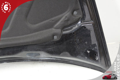 2011-2014 Porsche Cayenne 92A SUV Hood Bonnet Panel 95851101102 Jet Black Metallic