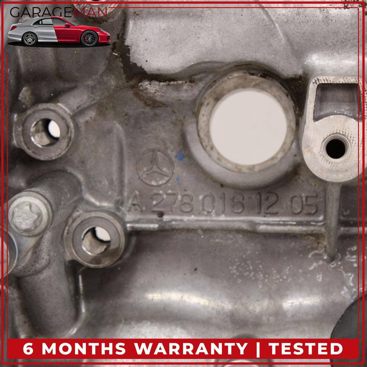 2011-2020 Mercedes C207 E550 Right Side Cylinder Head Valve Cover 2780161205 OEM