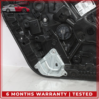 2019-2022 Mercedes W117 A220 Front Left Window Regulator w/ Carrier Assy OEM