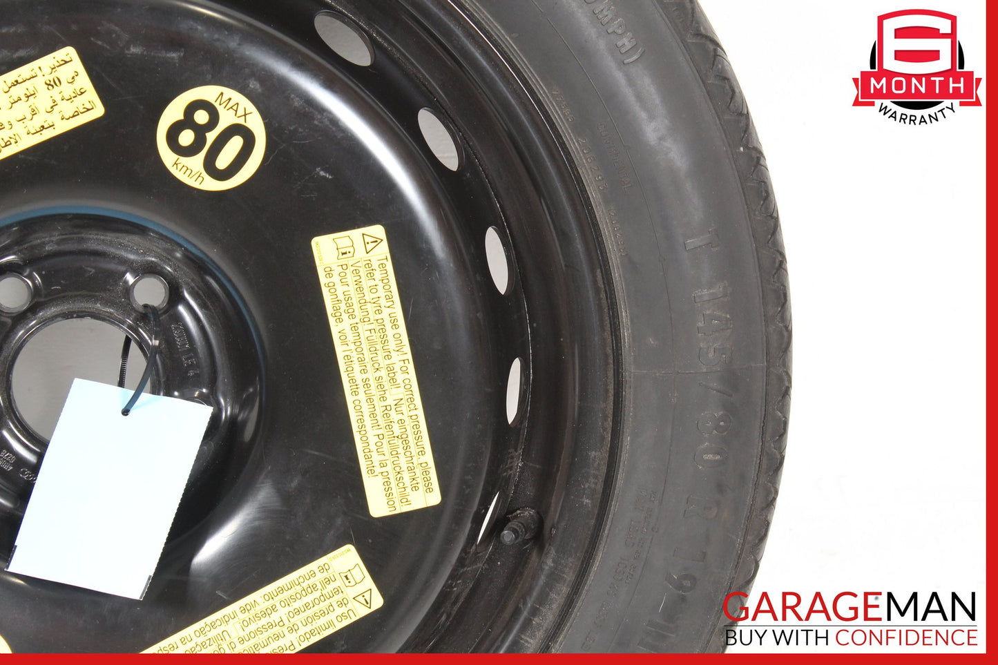 2011-2018 Audi A8 Sedan Emergency Spare Tire Wheel Donut Rim 4H0601027
