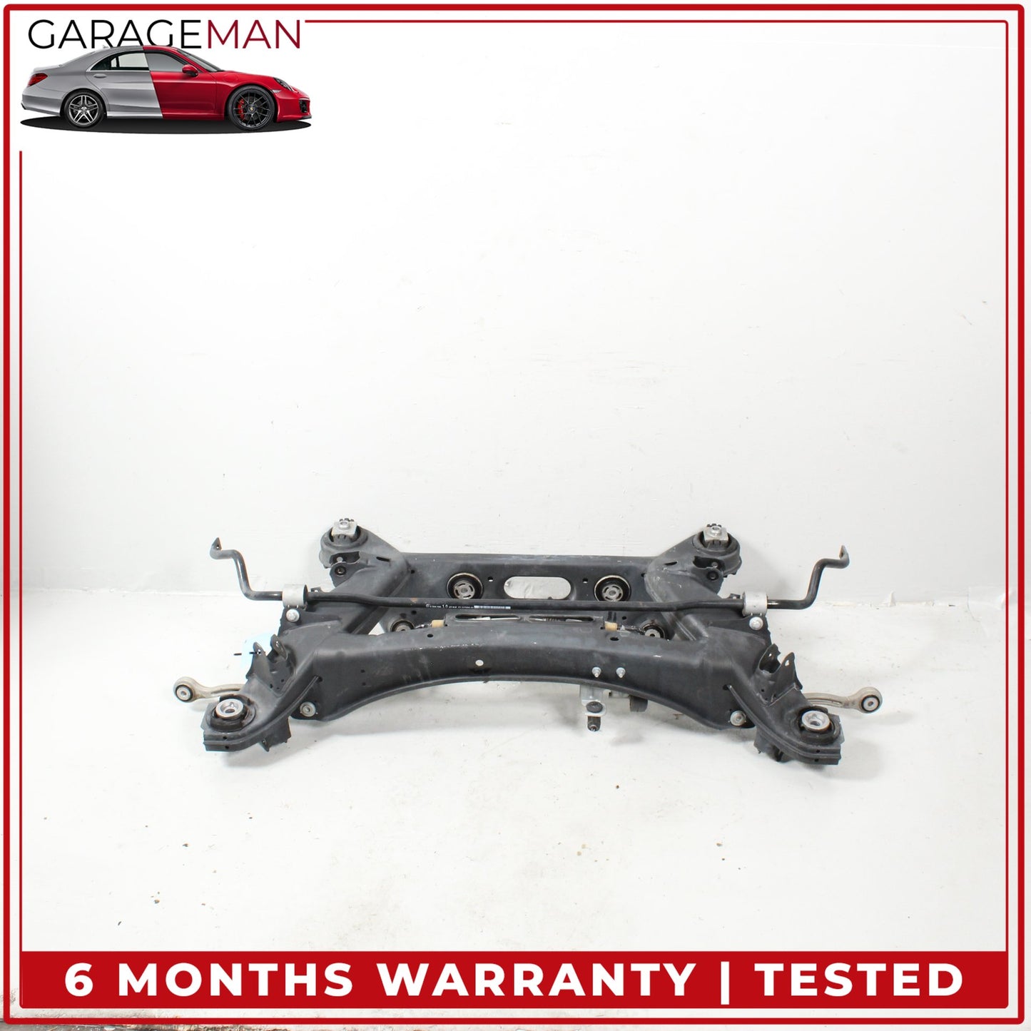 2008-2015 Mercedes W204 C250 Rear Subframe Crossmember w/ Anti Roll Sway Bar OEM