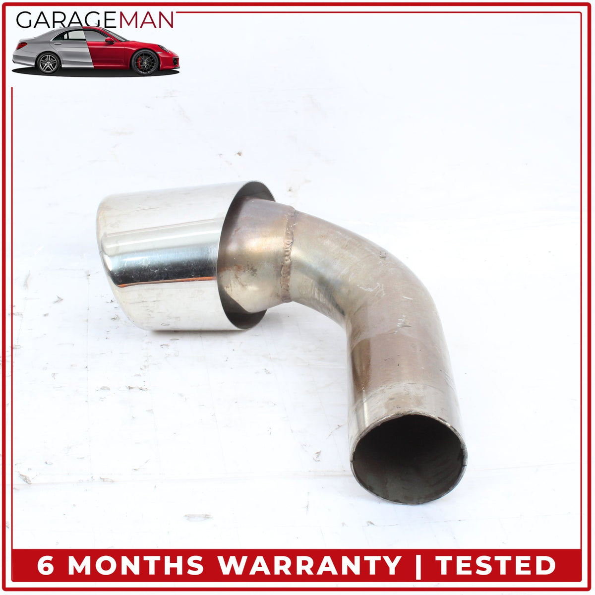 1999-2001 Porsche 911 Carrera Rear Exhaust Muffler Oval Tail Pipe Tip Pair OEM