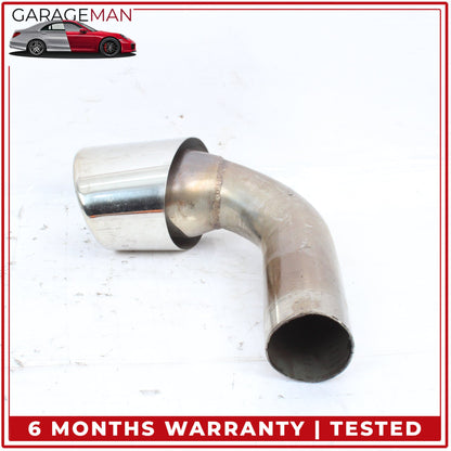1999-2001 Porsche 911 Carrera Rear Exhaust Muffler Oval Tail Pipe Tip Pair OEM