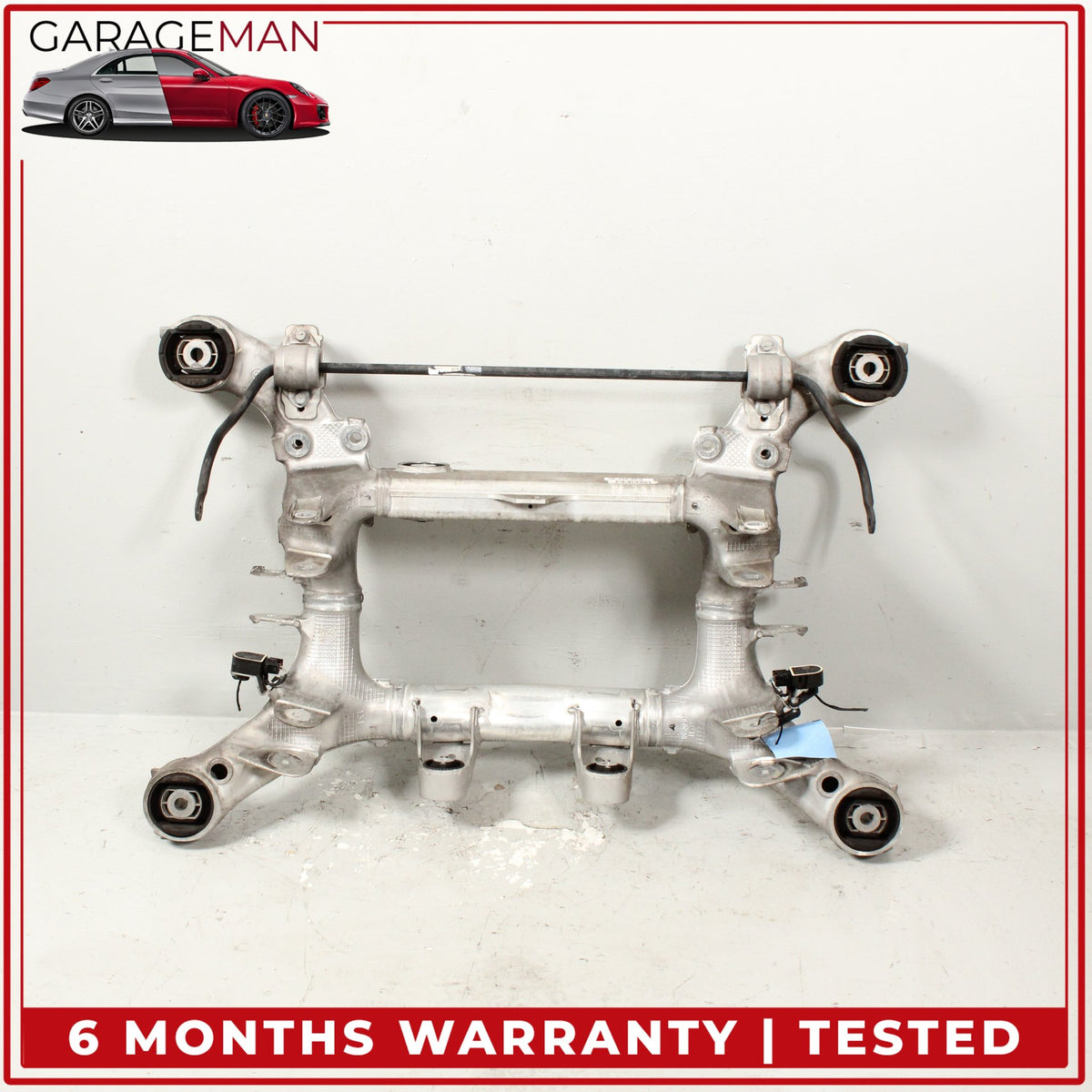 2010-2019 BMW 640i 650i F12 Rear Subframe Crossmember w/ Sway Bar 6799103 OEM