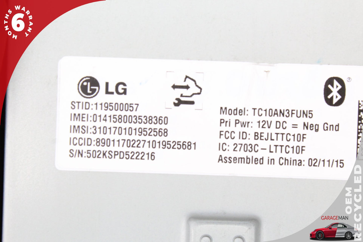 2014-2019 Chevrolet Silverado 1500 Telematics Communication Control Module OEM